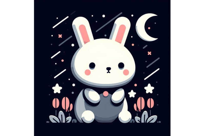 cute-2d-minimal-bunny