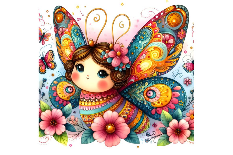 cute-floral-butterfly