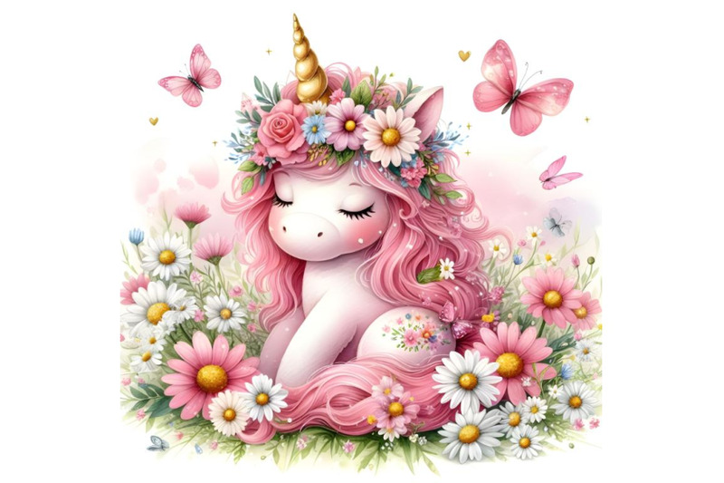 cute-floral-unicorn