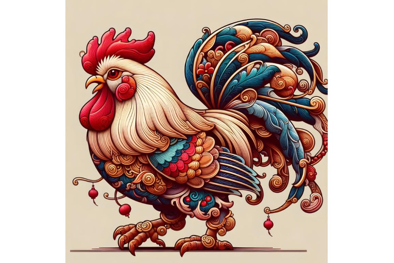 beautiful-chinese-rooster-artwork