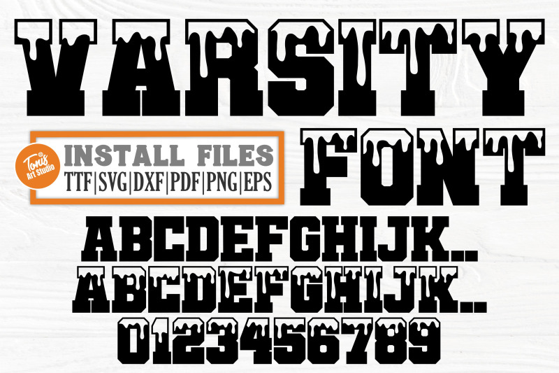varsity-font-svg-college-font-svg-dripping-letters-university-font