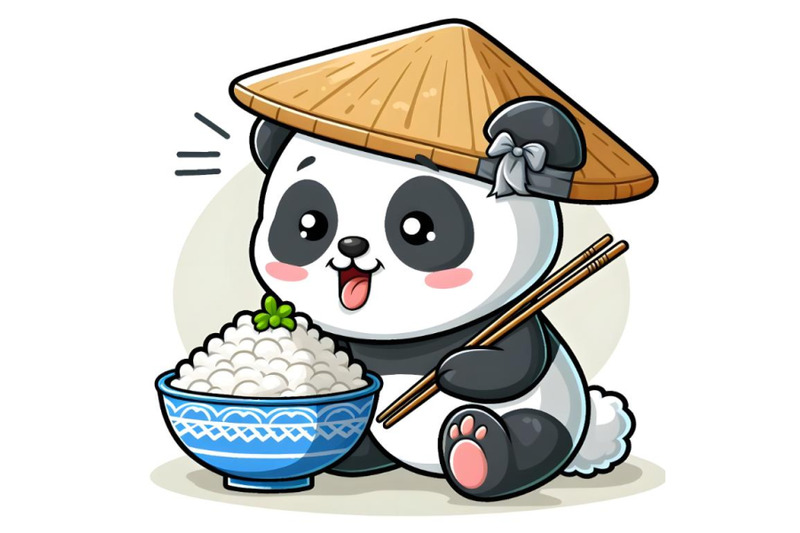 panda-holding-a-bowl-of-rice-and-chopsticks