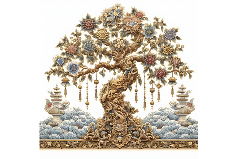 decorated-chinese-tree