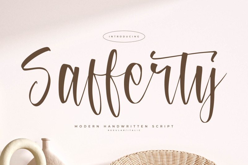 safferty-modern-handwritten-script