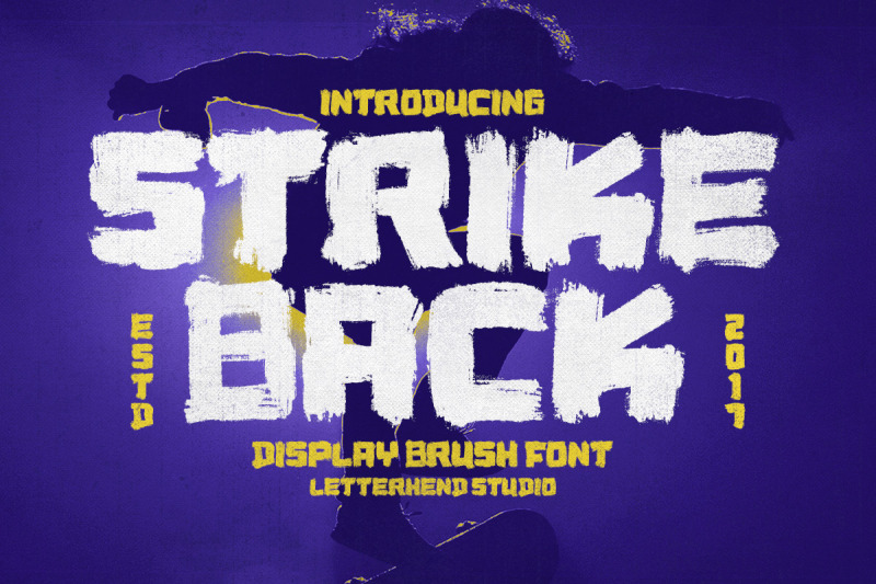 strike-back-display-brush-font