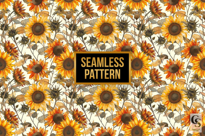 dry-pressed-sunflowers-seamless-patterns