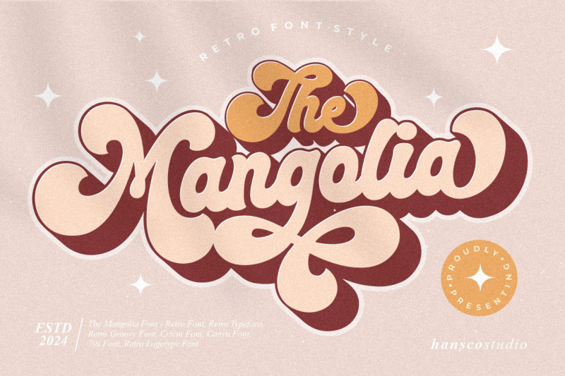 mangolia-retro-font
