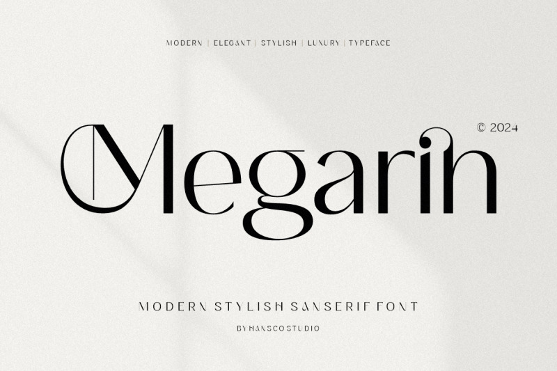 megarin-stylish-font