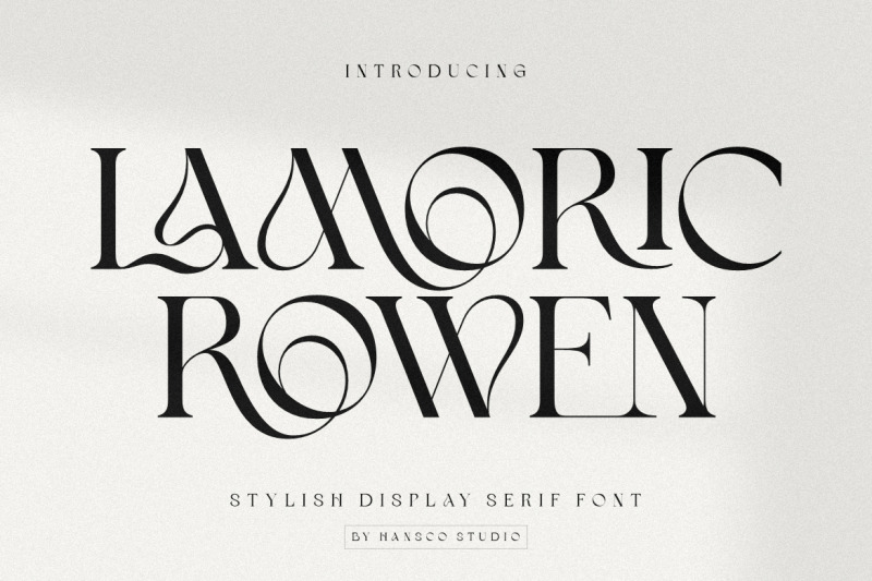 lamoric-rowen-stylish-font