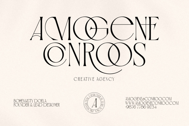 anecor-gheroos-aesthetic-font