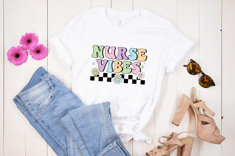 retro-nurse-vibes-sublimation