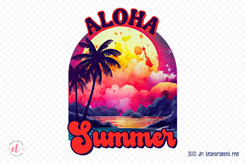 aloha-summer-sublimation-design