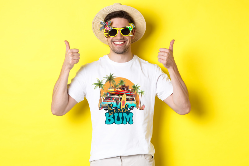 beach-bum-summer-sublimation-design