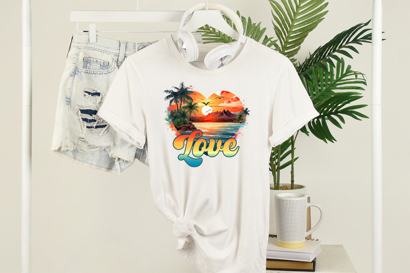 summer-and-beach-sublimation-love