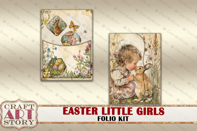 easter-little-girls-folio-kit-spring-card-and-cards-set