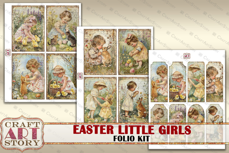 easter-little-girls-folio-kit-spring-card-and-cards-set