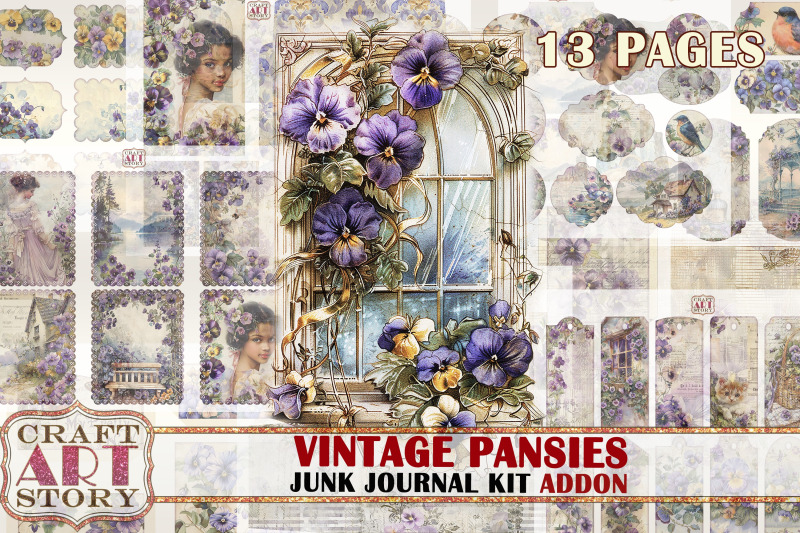 pansies-junk-journal-kit-addon-scrapbook-printables-papers