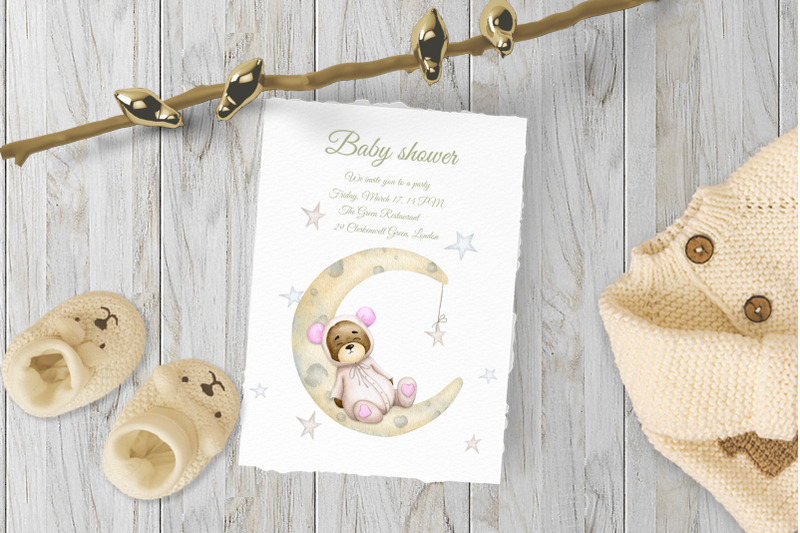 baby-bear-039-s-dreams-set-watercolor-png