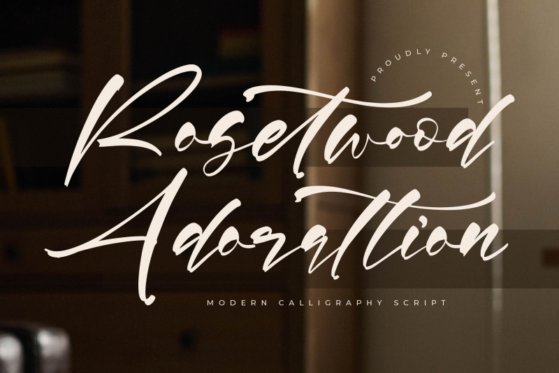 rosetwood-adorattion-modern-calligraphy-script