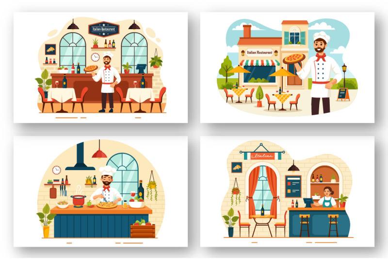 10-italian-food-restaurant-illustration