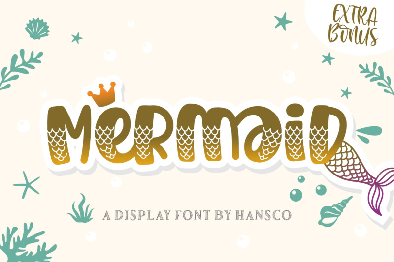 mermaid-font