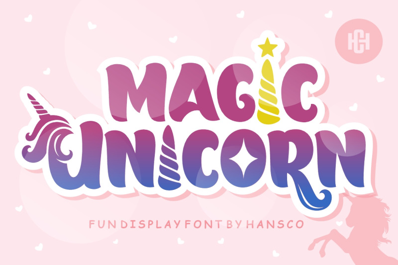 magic-unicorn-font
