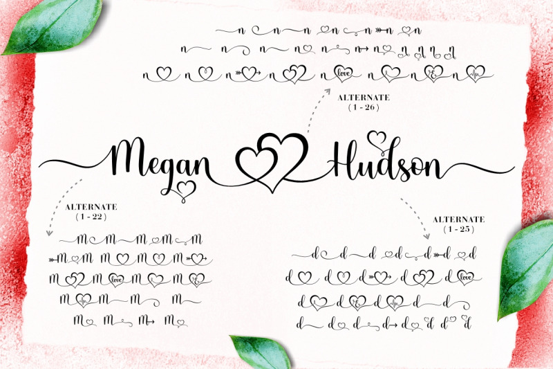 madelyn-heart-font