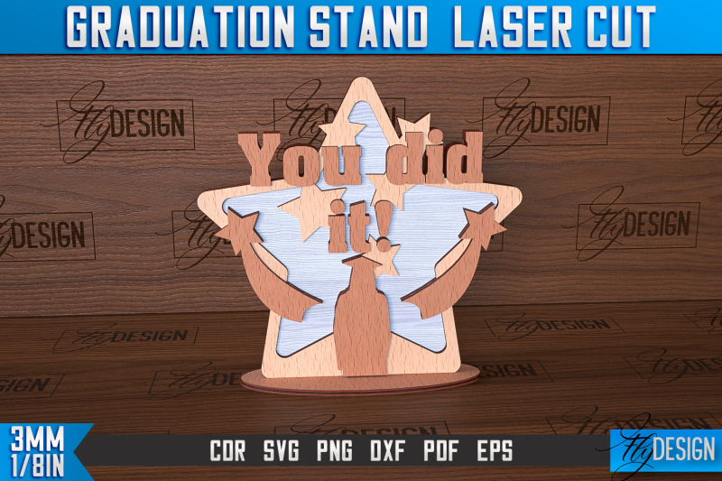 graduation-stand-laser-cut-stand-design-cnc-files