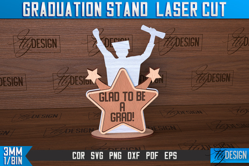 graduation-stand-laser-cut-stand-design-cnc-files