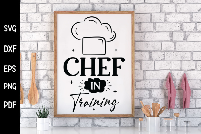 chef-in-training-funny-kitchen-sign-svg