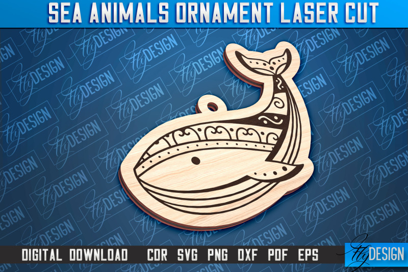 sea-animals-ornaments-laser-cut-whale-ornament-cnc-file