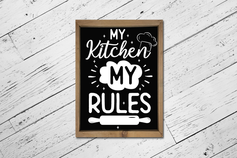 funny-my-kitchen-my-rules-sign-svg