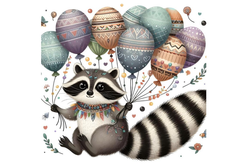 racoon-fly-with-many-balloons