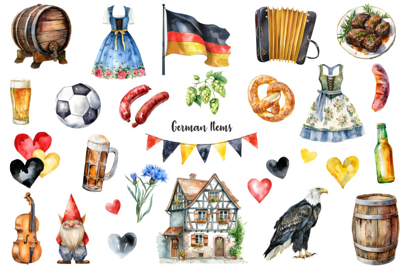 watercolor-germany-symbols-clipart-oktoberfest-elements-clipart