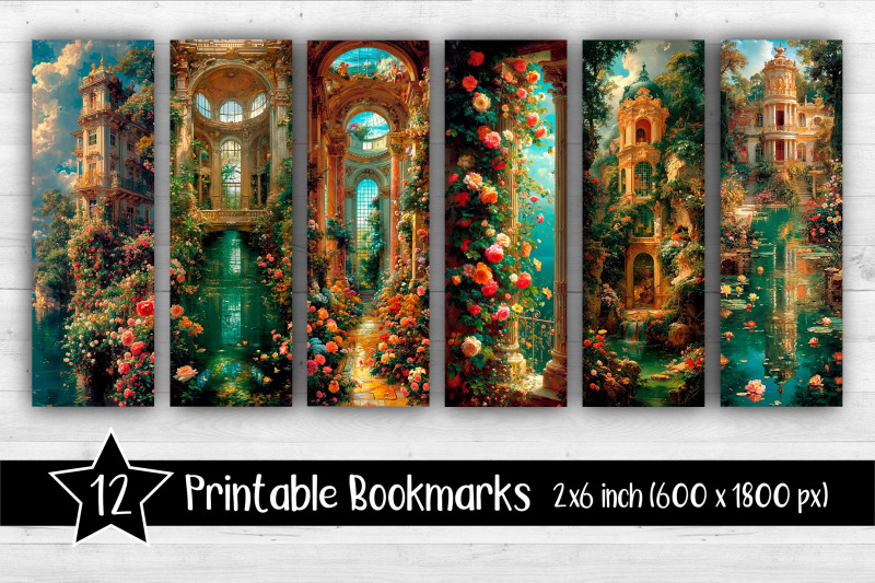 renaissance-bookmarks-printable-2x6-inch