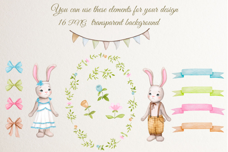 cute-bunnies-boy-and-girl-watercolor-png