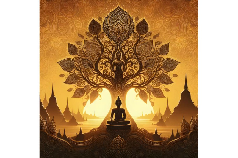 golden-bodhi-tree-symbol