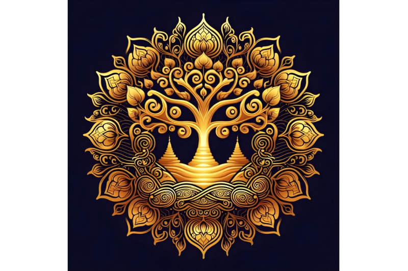 golden-bodhi-tree-symbol