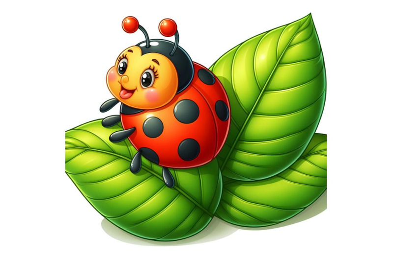 ladybird-on-the-leaf