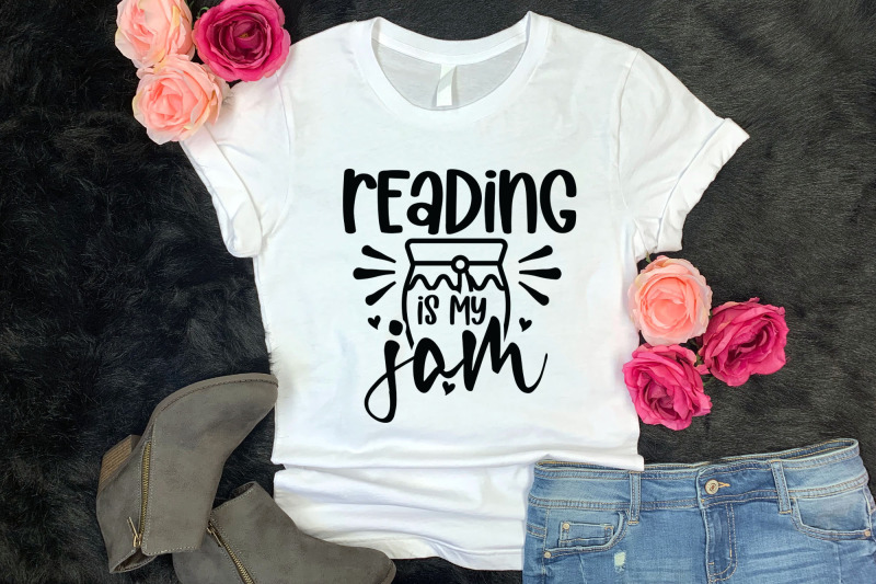 reading-is-my-jam-book-lovers-svg