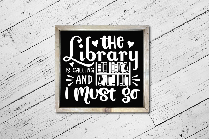 the-library-is-calling-and-i-must-go-reading-svg