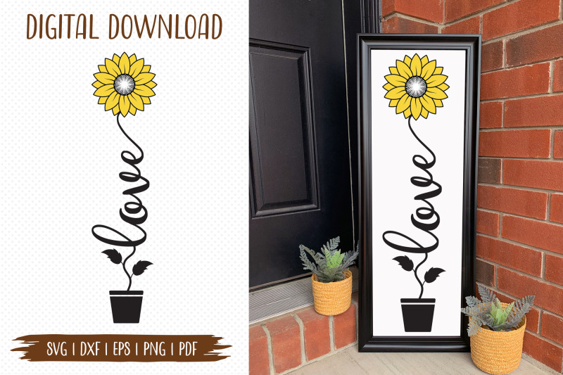 love-cut-file-sunflower-porch-sign-svg