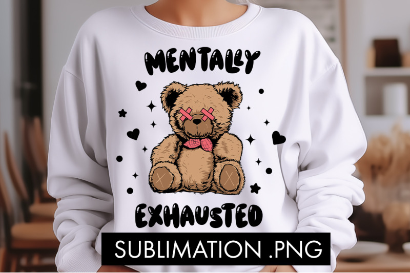 mentally-exhausted-png-sublimation