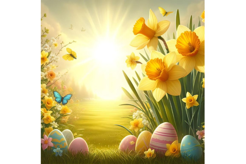 spring-easter-background