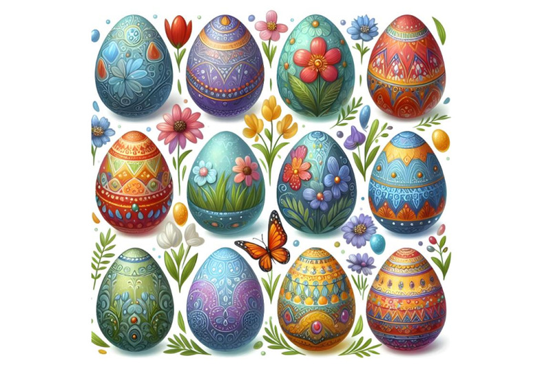 colorful-easter-eggs