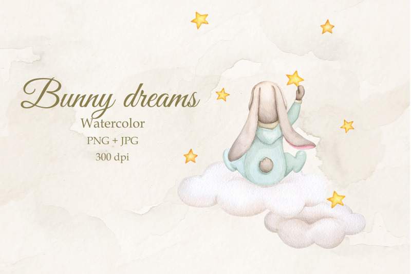cute-bunny-on-a-cloud-watercolor-png-jpg