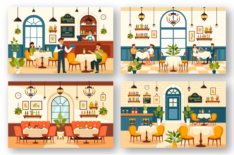 12-spanish-restaurant-illustration