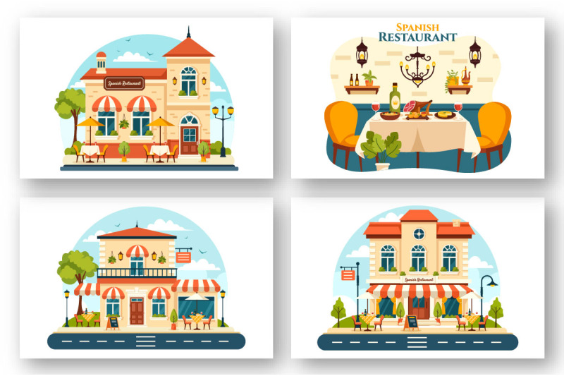 12-spanish-restaurant-illustration