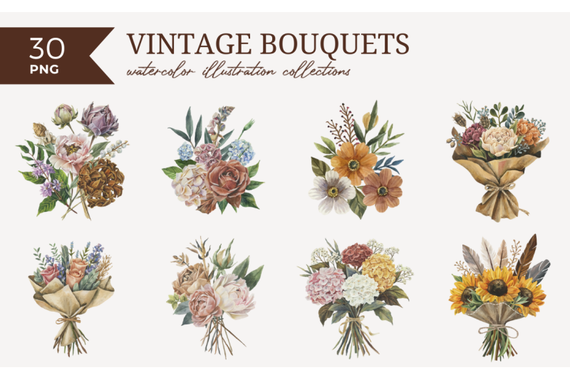 vintage-floral-bouquet