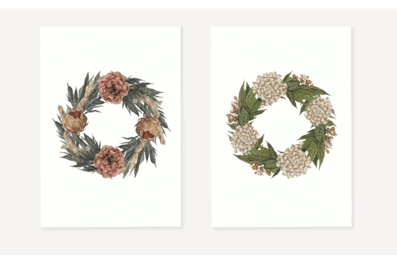 vintage-floral-wreath